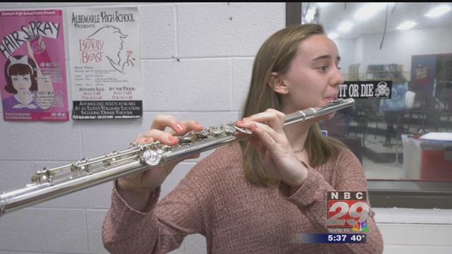 AHS Student Joins National Assoc. for Music Education's All Honors Band