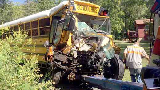 Updated: School Bus Crash in Augusta Co. Injures Students, Drive ...